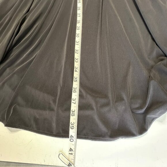 R&M Richards Black halter keyhole neckline sleeveless dress Woman Size 16W - Picture 9 of 9